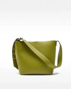 Сумка через плечо с ручкой, украшенной заклепками, и магнитной застежкой Parfois, зеленый