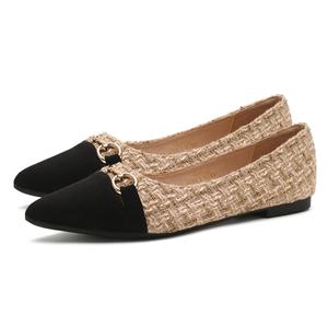 FOXER Повседневные однобортные туфли женские, абрикосово-черные