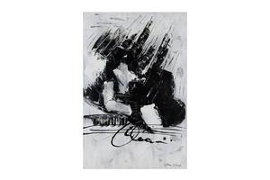 Акриловая картина ручной работы KUNSTLOFT Miraculous Graphic, черно-белый