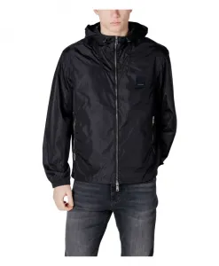 Куртка-Водолазка с капюшоном и застежкой-молнией Armani Exchange, черный