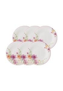 Набор из 6 обеденных тарелок mariefleur basic ø 21 см Mariefleur basic Villeroy & Boch, разноцветные