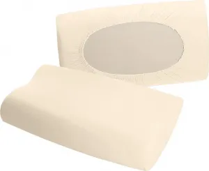 Подушка-подголовник с натяжным чехлом, Нюрнберг, натуральная, 35x50 см Erwin Müller