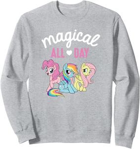 Толстовка My Little Pony: Friendship Is Magic All Day Lovely Squad, серый