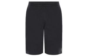 Шорты для бега Ea7 с логотипом и эластичным поясом EMPORIO ARMANI, черный