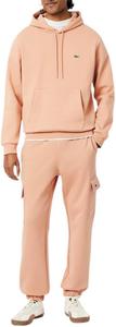 Мужские спортивные брюки-карго Lacoste Regular Fit из неначесаного флиса, Latte