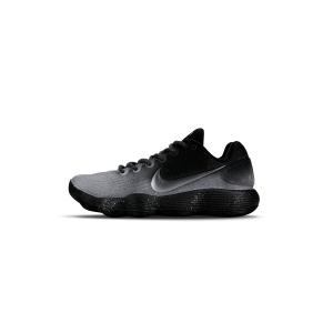 Nike Hyperdunk 2017 устойчивые к истиранию низкие баскетбольные кроссовки Unisex Black Silver с полноразмерной подошвой React