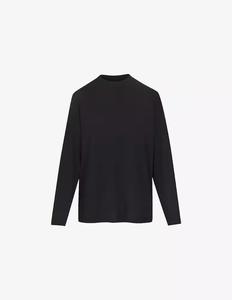 Футболка с длинным рукавом SKIMS, цвет Onyx