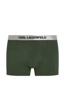 Комплект из трех боксеров с логотипом Karl Lagerfeld, серый