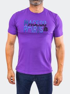 Футболка Колоссальный Фиолетовый MACEOO