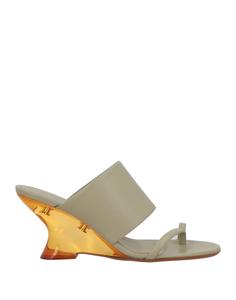 Сандалии-вьетнамки Dries Van Noten, шалфейно-зеленый