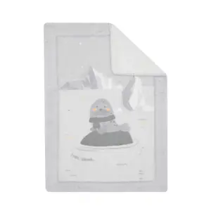 Детское одеяло Kikkaboo Seally Me Super Soft Sherpa, 110/140 см, прозрачный