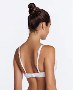 Хлопковый бюстгальтер с треугольными чашками Punto Blanco, белый