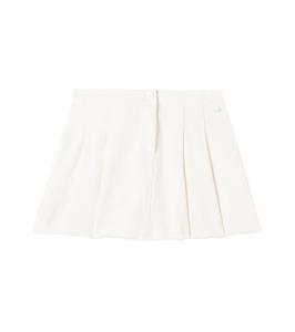 Складчатая хлопковая юбка Il Gufo, Milk