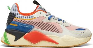 Мужские кроссовки PUMA Rs-X Podium с шнуровкой, повседневные - многоцветные, красные