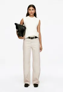 Кораллы, широкие ноги Arket, Off White