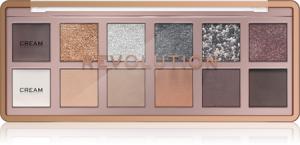 Палитра теней для век Makeup Revolution The Icon Palette, The Smokey Icon Grunge Palette 12× 0,7 g