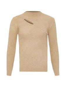 Пуловер bling bling by leo, цвет dunkelbeige