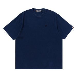 Футболка BAPE Ape Head One Point Tee, Indigo