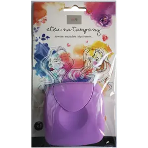 Футляр для тампонов, 1 шт. Rk18 Fioletowe