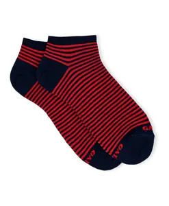 Носки до щиколотки цвета морской волны и амаранта Gallo, мультиколор