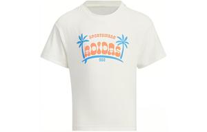 Детская футболка Adidas, белый
