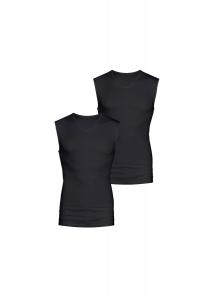 Майка/майка, 2 шт. сухого хлопка в упаковке mey, черный
