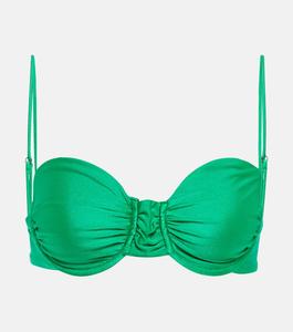 Лиф бикини Mia со сборками JADE SWIM, зеленый