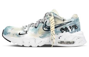 Nike Кроссовки мужские Air Max Fusion с увеличенной высотой амортизации low top для повседневной носки в городе и бега цвет beige white blue