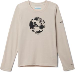 Футболка Columbia Boys La Poudre Pass с длинным рукавом, Dark Stone/Arid Aardvark