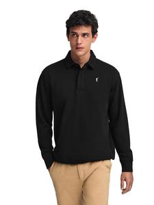 Polo Club Черная рубашка поло