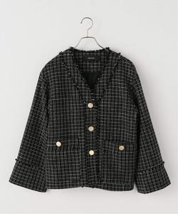 Твидовый пиджак Journal Standard, цвет Black