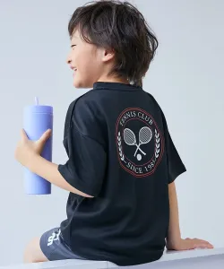 Быстросохнущая, гладкая и эластичная сетчатая спортивная футболка Devilabo с коротким рукавом Devirock, цвет 014-Tennis-Black