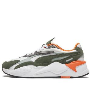 Кроссовки rs-x3 mixed metallicwn's 'white green orange' Puma, белый