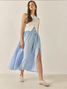 Юбка Bianco Lucci, светло-голубой