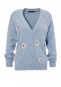 Вязаный кардиган Aniston CASUAL, Light blue
