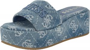 GUESS Женские сандалии BINTAI, Medium Blue Denim Logo 420