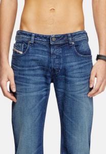 Джинсы прямого кроя Diesel, синий деним