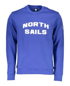 Синяя толстовка с длинными рукавами и круглым вырезом North Sails, синий