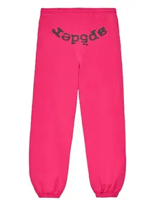Джоггеры с логотипом SP5DER, розовый