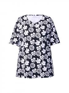 Рубашка черного цвета Ulla Popken