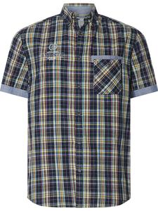 BABISTA Рубашка на пуговицах Regular fit 'Valveto' в синем, темно-синем цвете