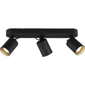 Светильник TRIO Leuchten потолочный Pago лампа GU10 Trio Leuchten, черный
