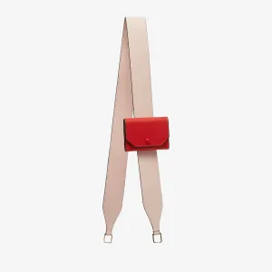 Плечевой ремень с кошельком для монет