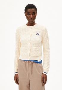 Кардиган ARMEDANGELS JULIAANAS STRUCTURE, Oatmilk/Off-White