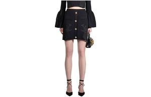 Повседневная короткая юбка Women's Black Self-portrait
