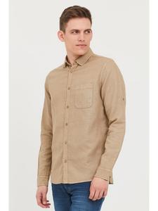 Рубашка !SOLID, коричневый