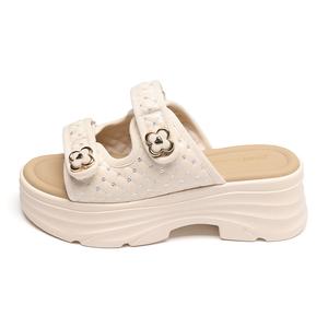 Тихие, износостойкие тапочки-слайды для женщин ZHR, Beige