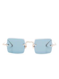 Солнцезащитные очки в квадратной оправе Matsuda, черный