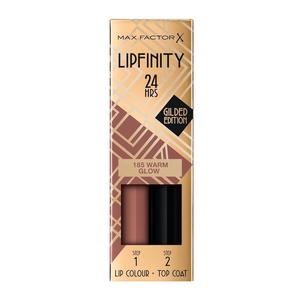 Max Factor, Lipfinity Lip Colour 24h двухфазная губная помада со стойким эффектом 185 Warm Glow 4.2 мл