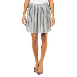Юбка плиссе с боковой молнией 70dgc0247 женщина Met, серый